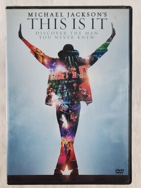 MICHAEL JACKSON'S  THIS IS IT 2009 DVD, Final Footage From O2 Arena, London 2009